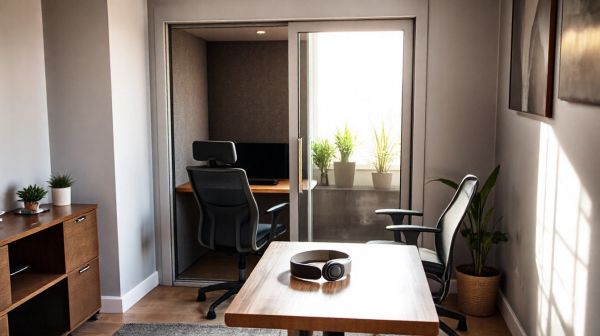 Top avantages d'une cabine acoustique pour deux au bureau
